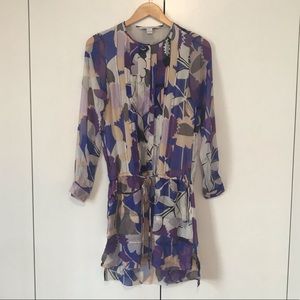 Diane von Furstenberg DVF Floral Dress Size 2